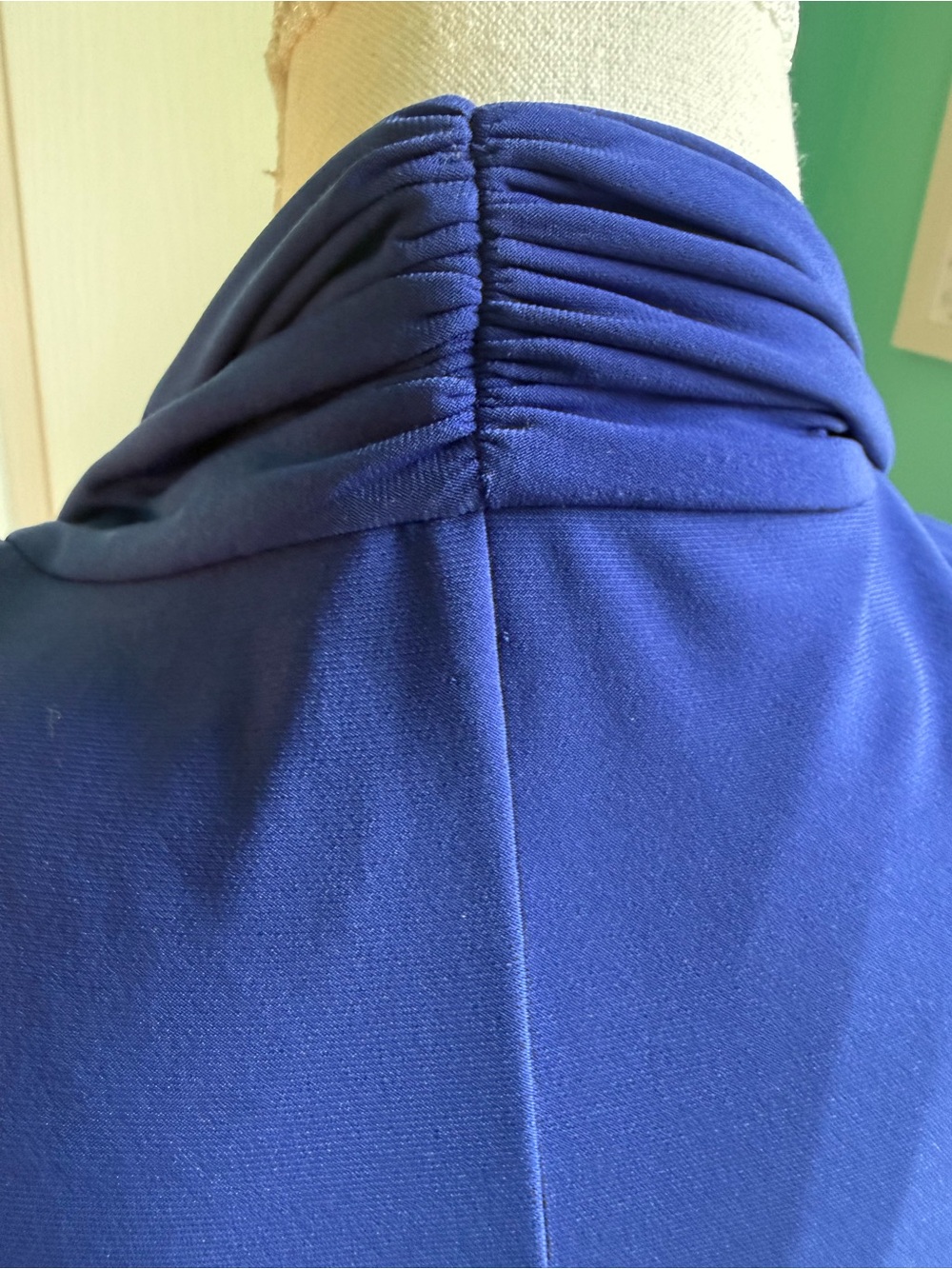 Women’s Long Sleeve Royal Blue Cocktail Dress 1X - Picture 5 of 13